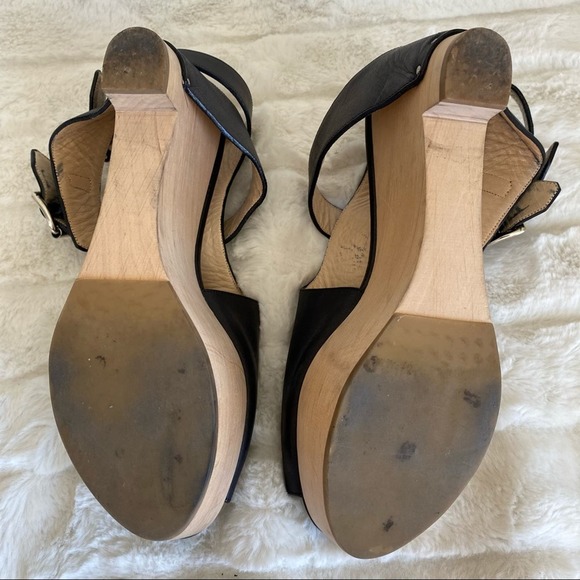 3.1 Phillip Lim Constantine Chunky Leather Platform Sandals - Picture 9 of 10